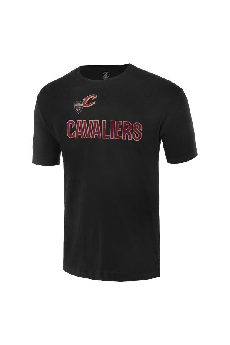 Unisex FISLL  Black Cleveland Cavaliers Oversize Logo T-Shirt, Alternate, color, Black