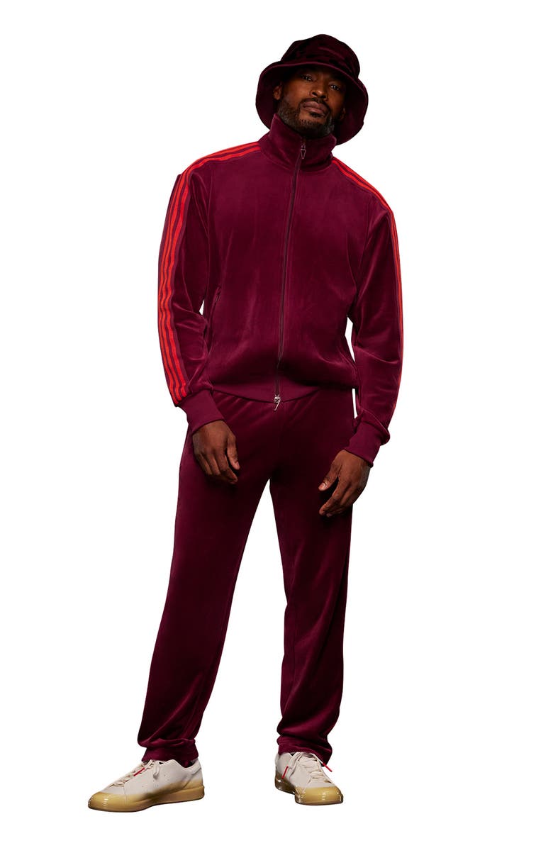 adidas x IVY PARK Velour Track Jacket, Alternate, color,