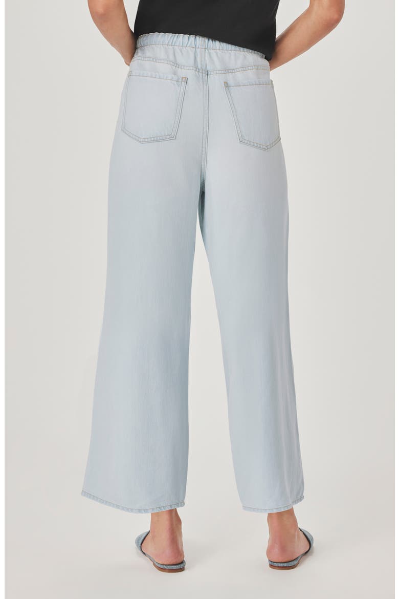 Lounge Wide Leg Crop Jeans, Alternate, color, BLEACHED INDIGO BLUE