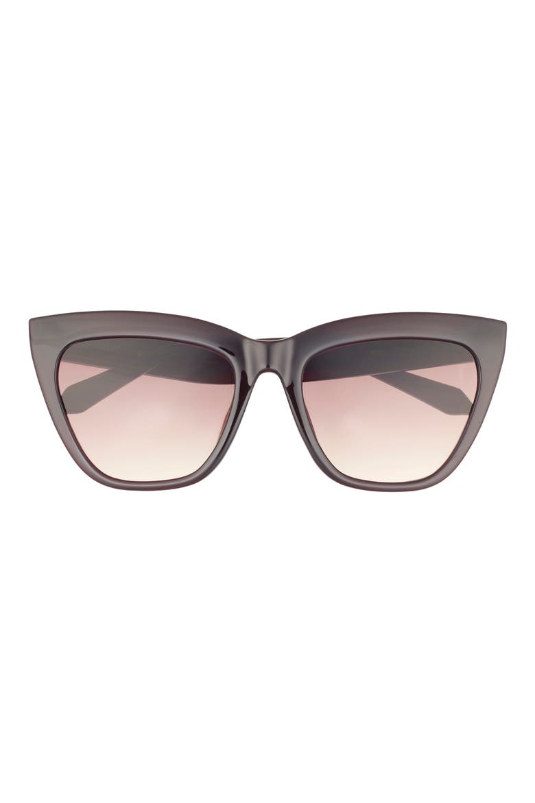 For Keeps 58mm Cat Eye Sunglasses, Main, color, BROWN/ BROWN