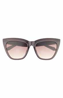 QUAY For Keeps 58mm Cat Eye Sunglasses