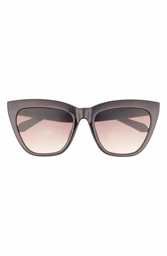QUAY For Keeps 58mm Cat Eye Sunglasses