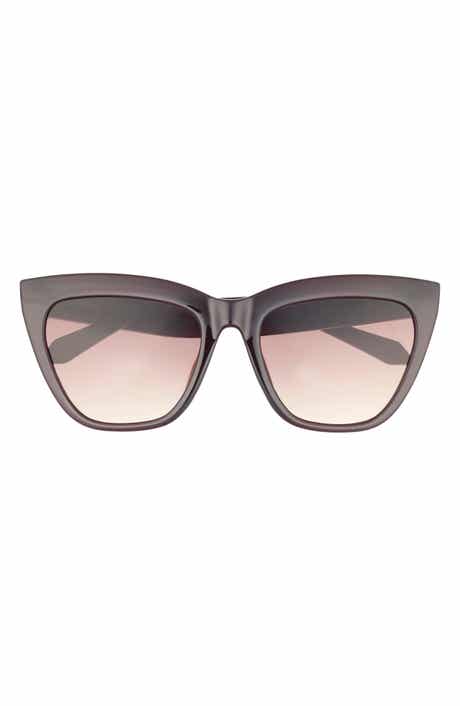 QUAY For Keeps 58mm Cat Eye Sunglasses