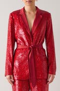 LK Bennett Shimmer Sequin Jacket