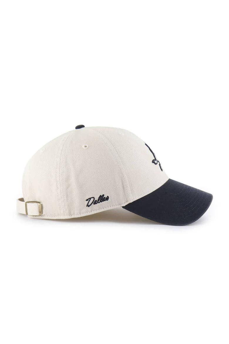 Men's '47 Cream Dallas Cowboys Fairfield MVP Structured Adjustable Hat, Alternate, color, Cream