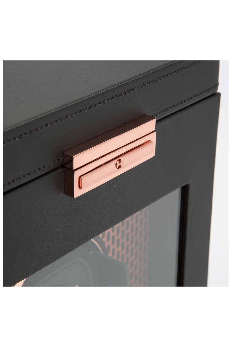Axis Single Watch Winder with Storage, Alternate, color, COPPER