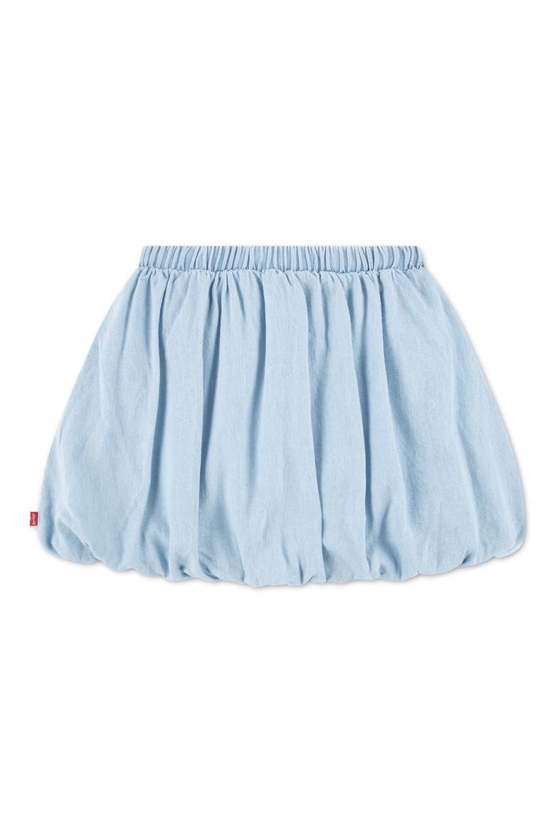 Kid's Denim Bubble Skort, Alternate, color, WOW ME OVER