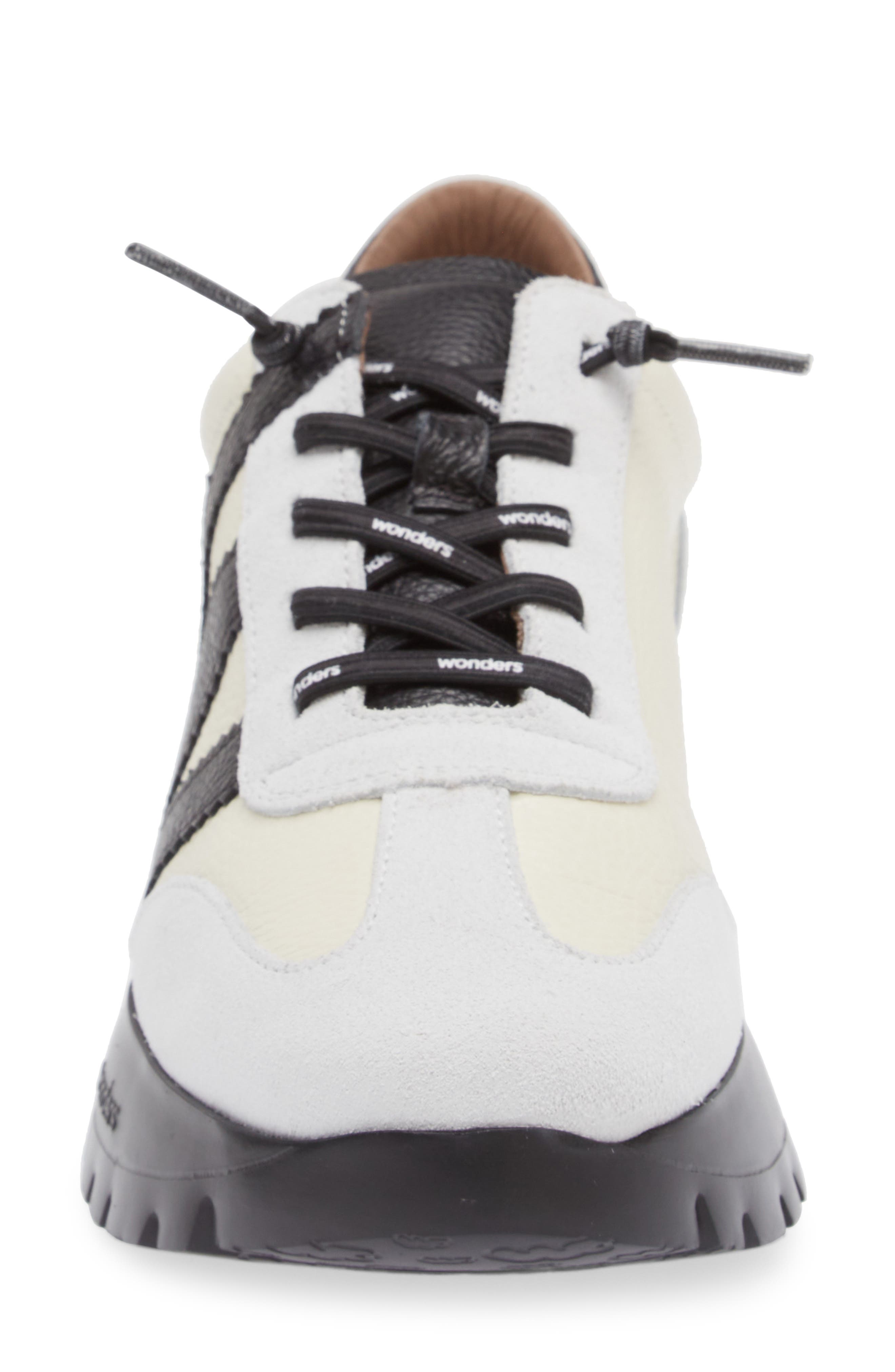 Fashion Slip-On Sneaker, Alternate, color, WHITE/ OFF WHITE/ BLACK COMBO