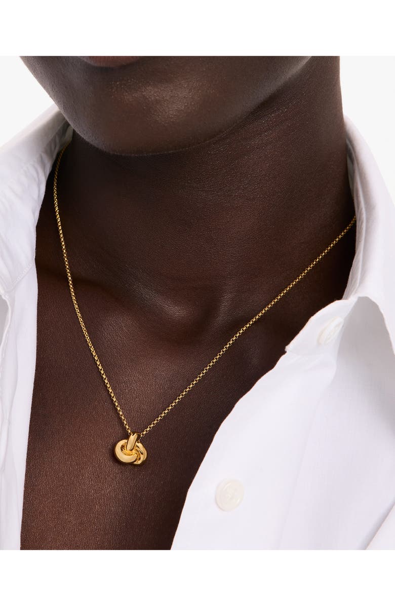 Kate Spade New York knot pendant necklace, Alternate, color,