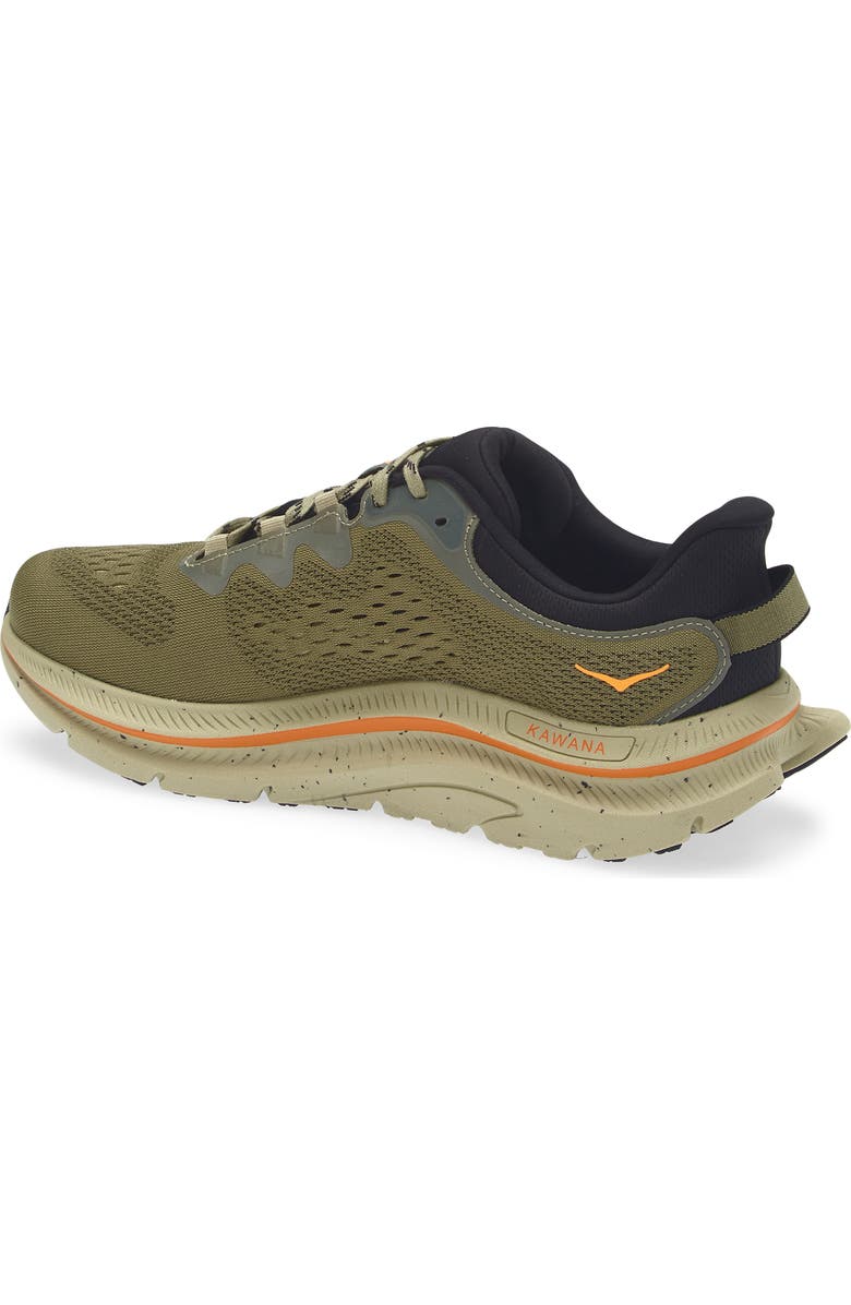HOKA Kawana 2 Running Shoe, Alternate, color, Grassland / Wild Mushroom