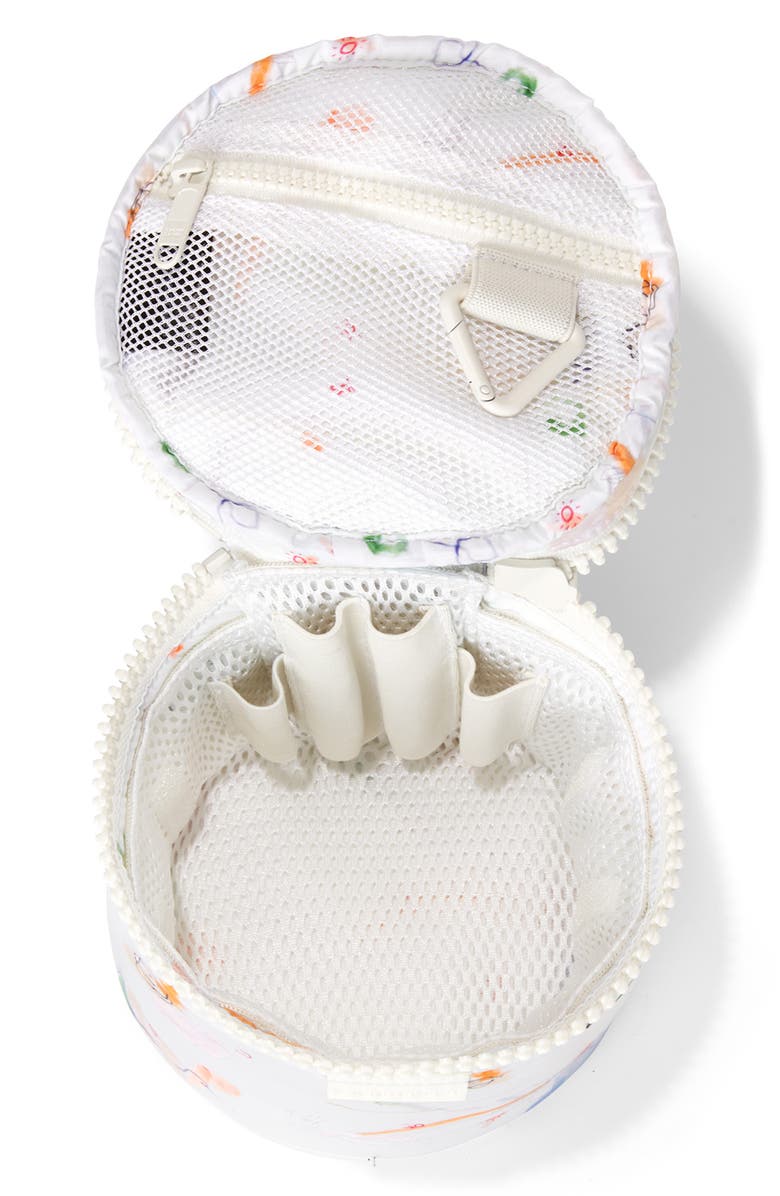 Dagne Dover Small Mila REPREVE<sup>®</sup> Recycled Polyester Toiletry Organizer Bag, Alternate, color,