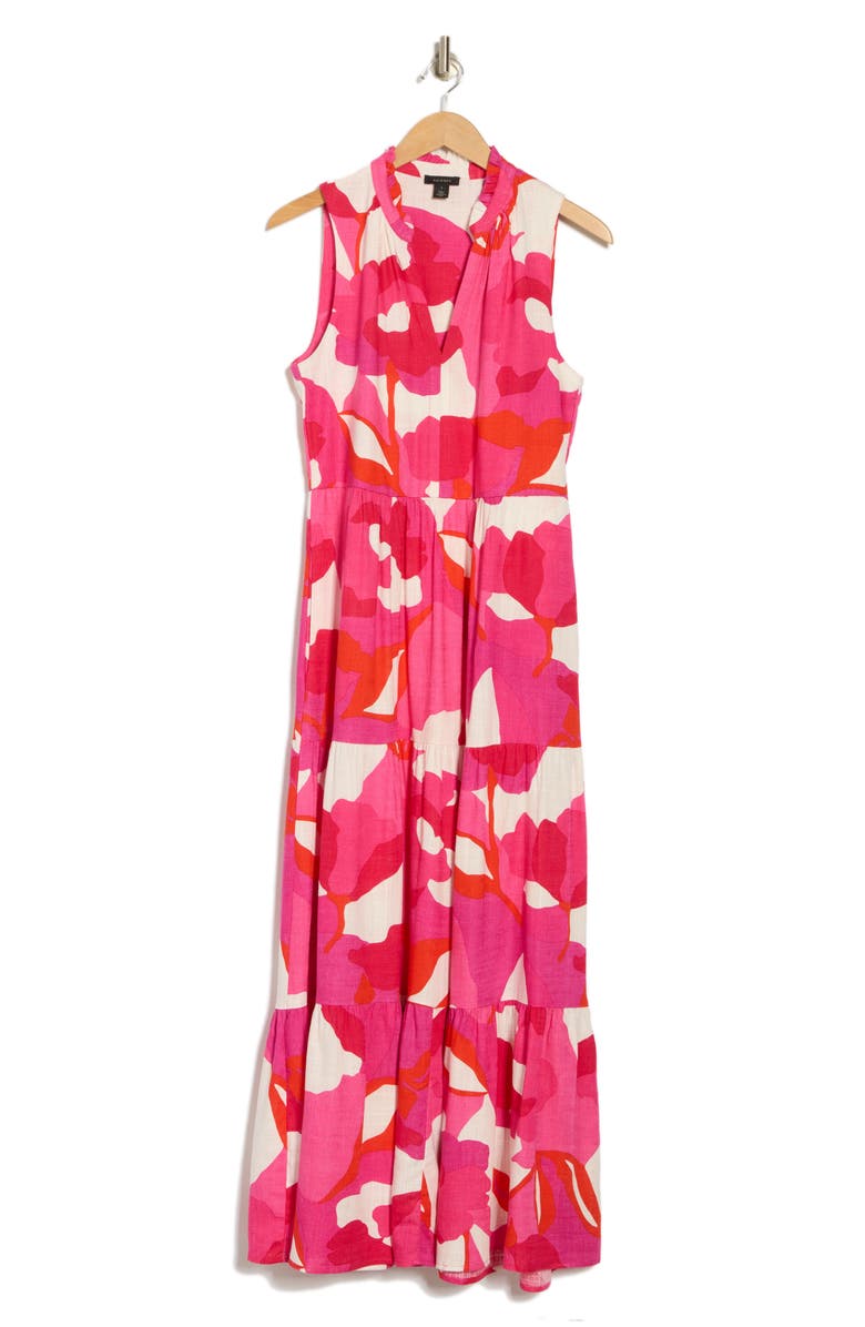 Halogen<sup>®</sup> Tiered Maxi Dress, Alternate, color,