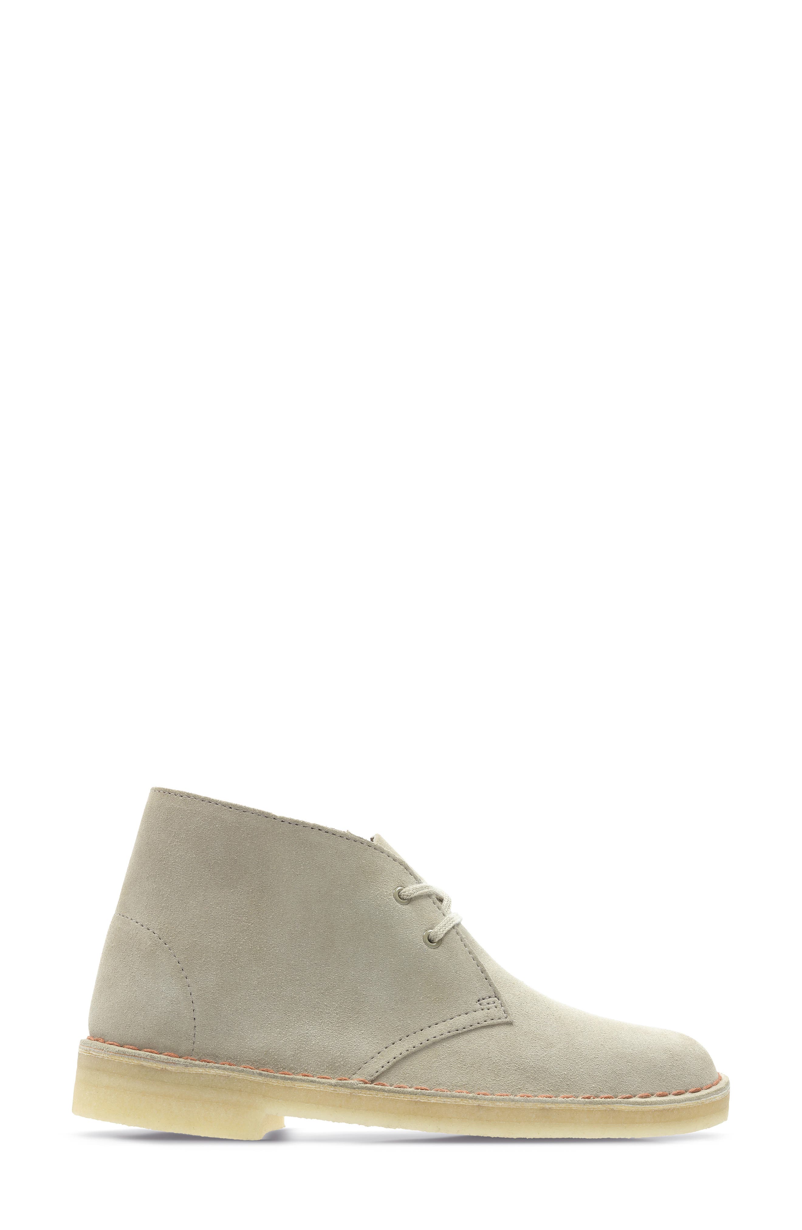 Clarks® Desert Chukka Boot, Alternate, color, SAND SUEDE