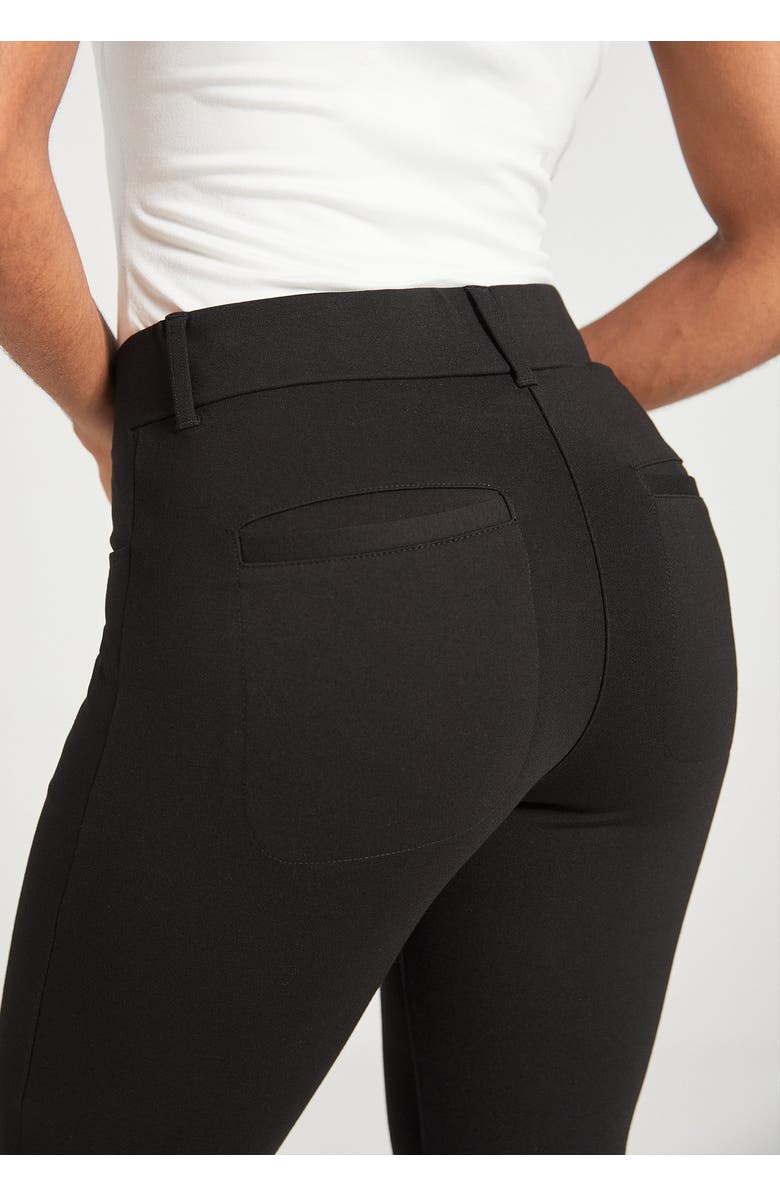 Betabrand 7-Pocket DPYP Dress Pant Yoga Pant Skinny, Alternate, color, Black