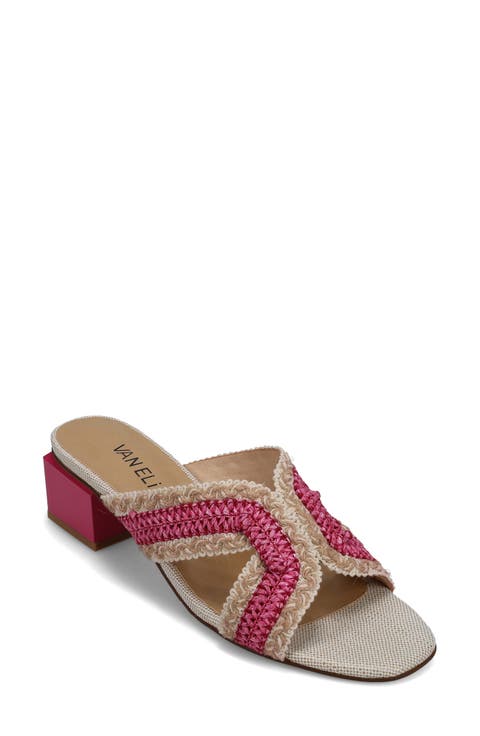 Cyndia Block Heel Sandal (Women)