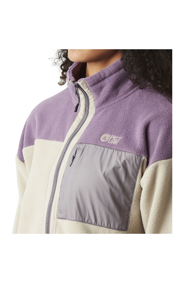 Picture Organic Arcca Full-Zip Fleece Jacket - Women's, Alternate, color, Pure Cashmere