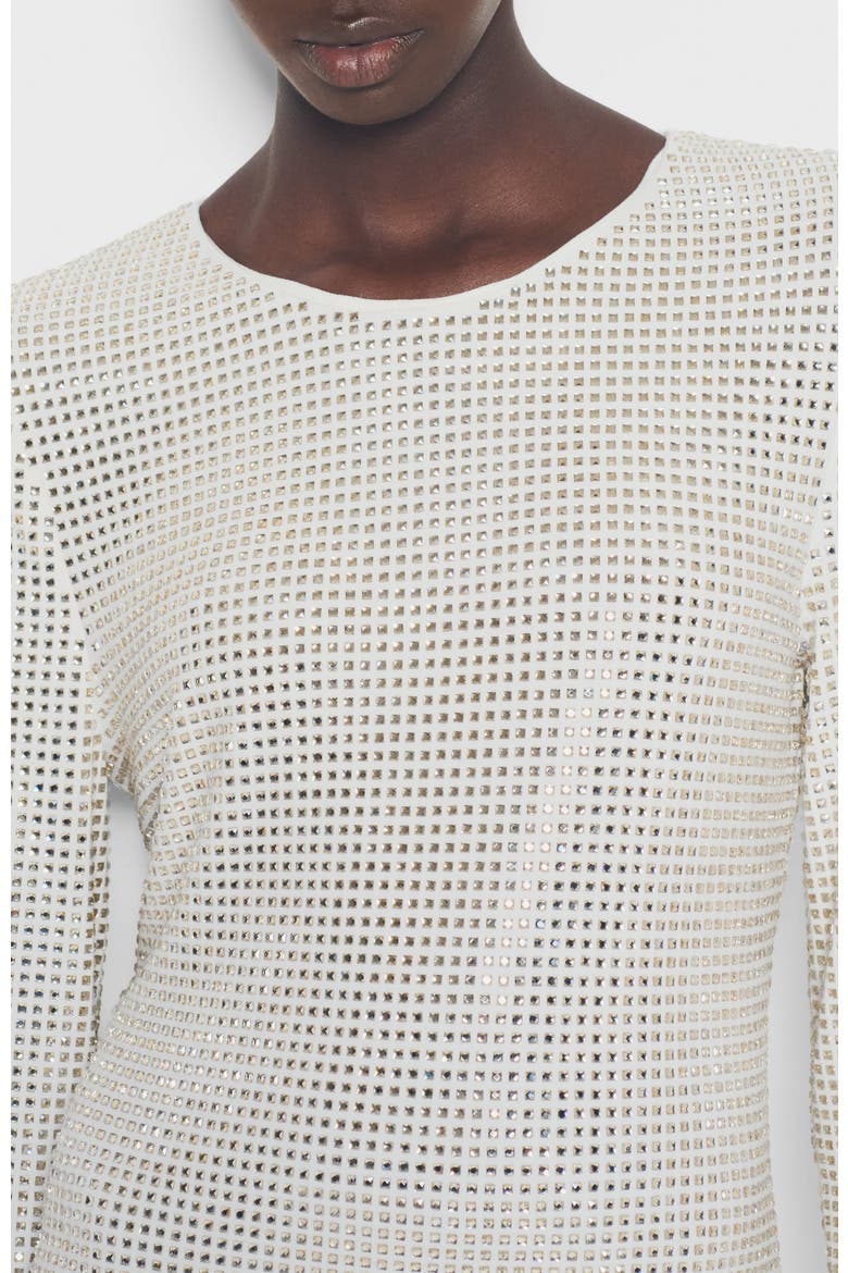 Champagne Dress, Alternate, color, Winter White