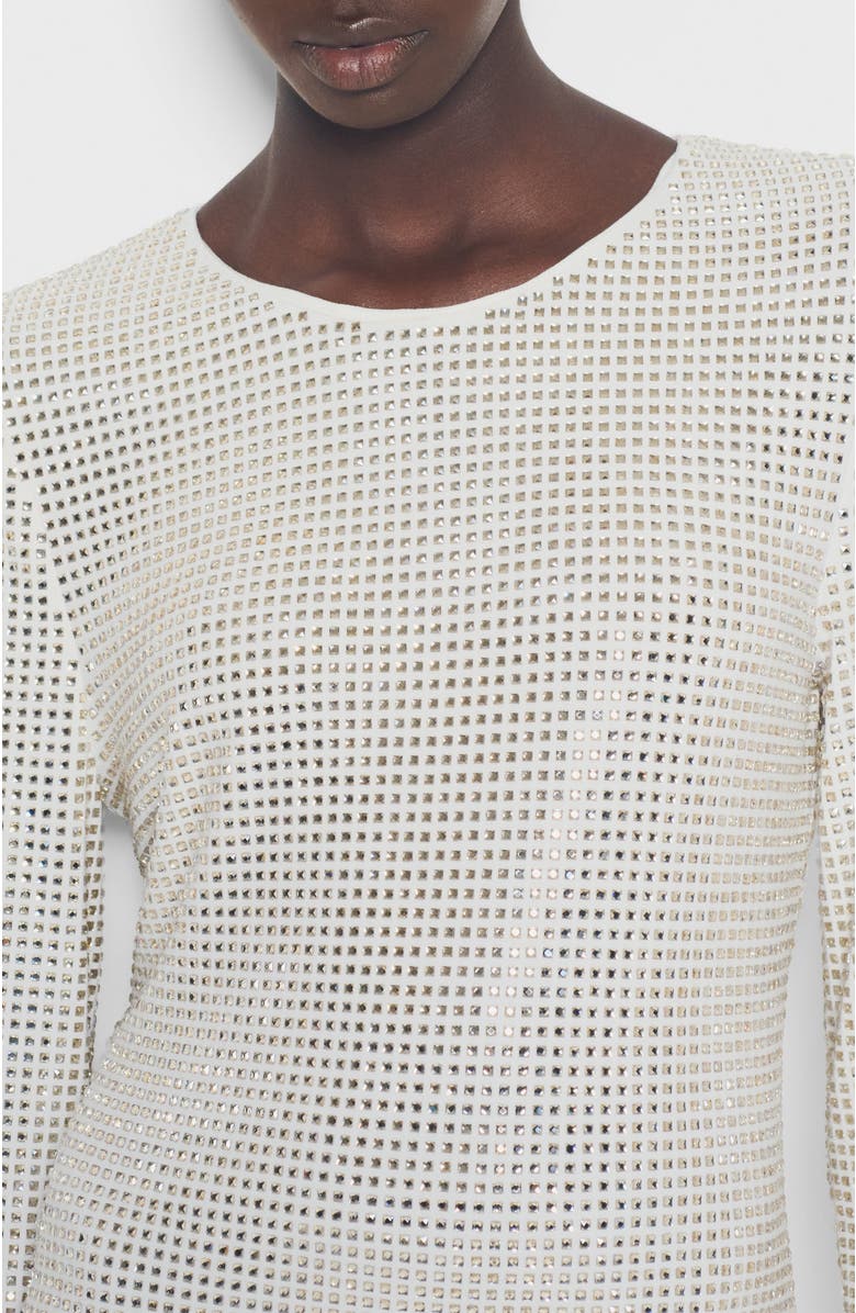 AS by DF Champagne Dress, Alternate, color, Winter White