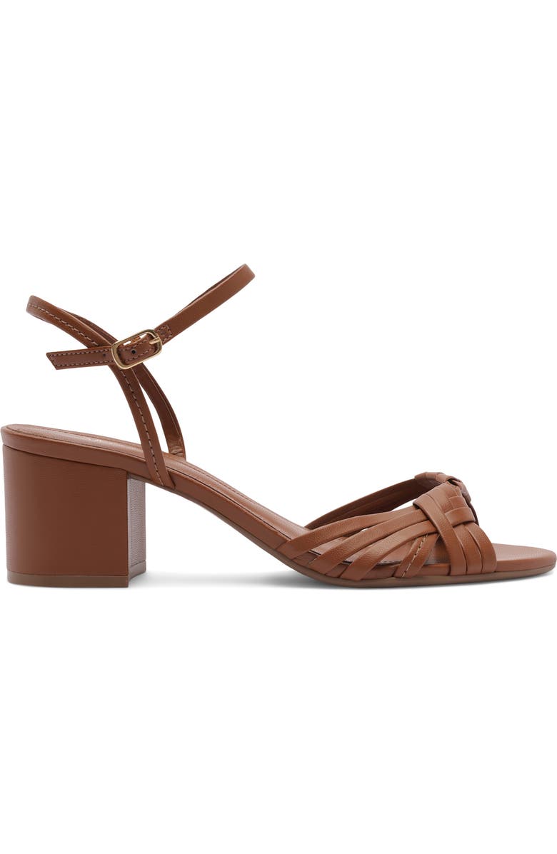 Arezzo Nina Ankle Strap Sandal, Alternate, color, Soul Natural