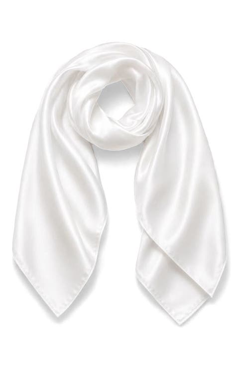 Pure Silk Classic Elegant Square Scarf