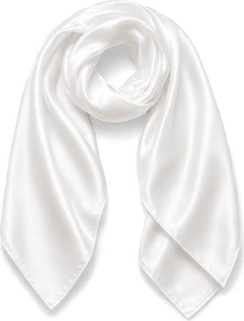SILKSILKY Pure Silk Classic Elegant Square Scarf | Nordstrom
