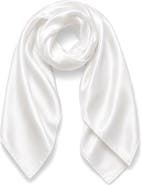 SILKSILKY Pure Silk Classic Elegant Square Scarf