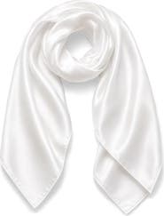 SILKSILKY Pure Silk Classic Elegant Square Scarf