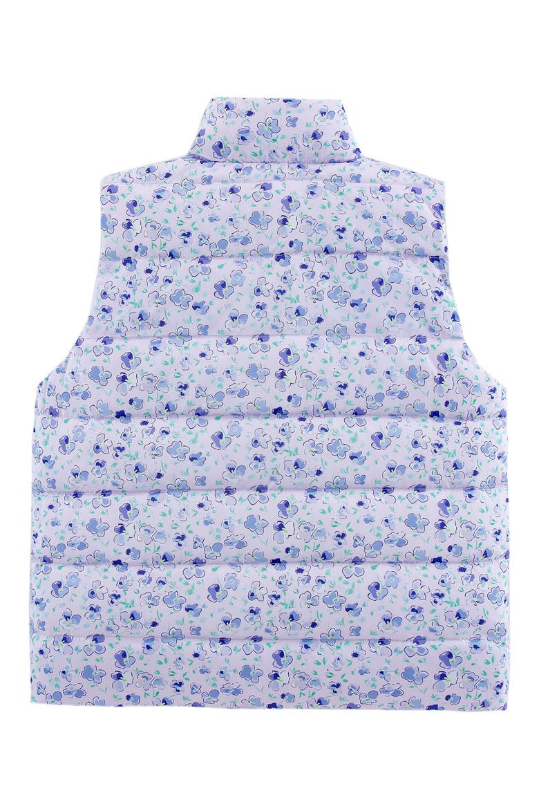 Kids' Casey Reversible Down Puffer Vest, Alternate, color, PURPLE