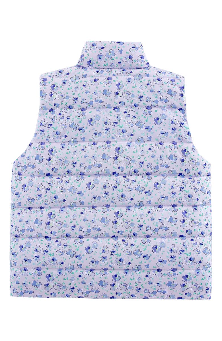 CALONIE Kids' Casey Reversible Down Puffer Vest, Alternate, color, Purple