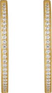 Karma and Luck Women's Gold Hoop Earrings - Celestial Radiance