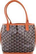 Pre-Owned Goyard Anjou Reversible Tote Coated Canvas Mini