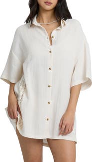 Billabong Feelin Fine Cover-Up Shirt