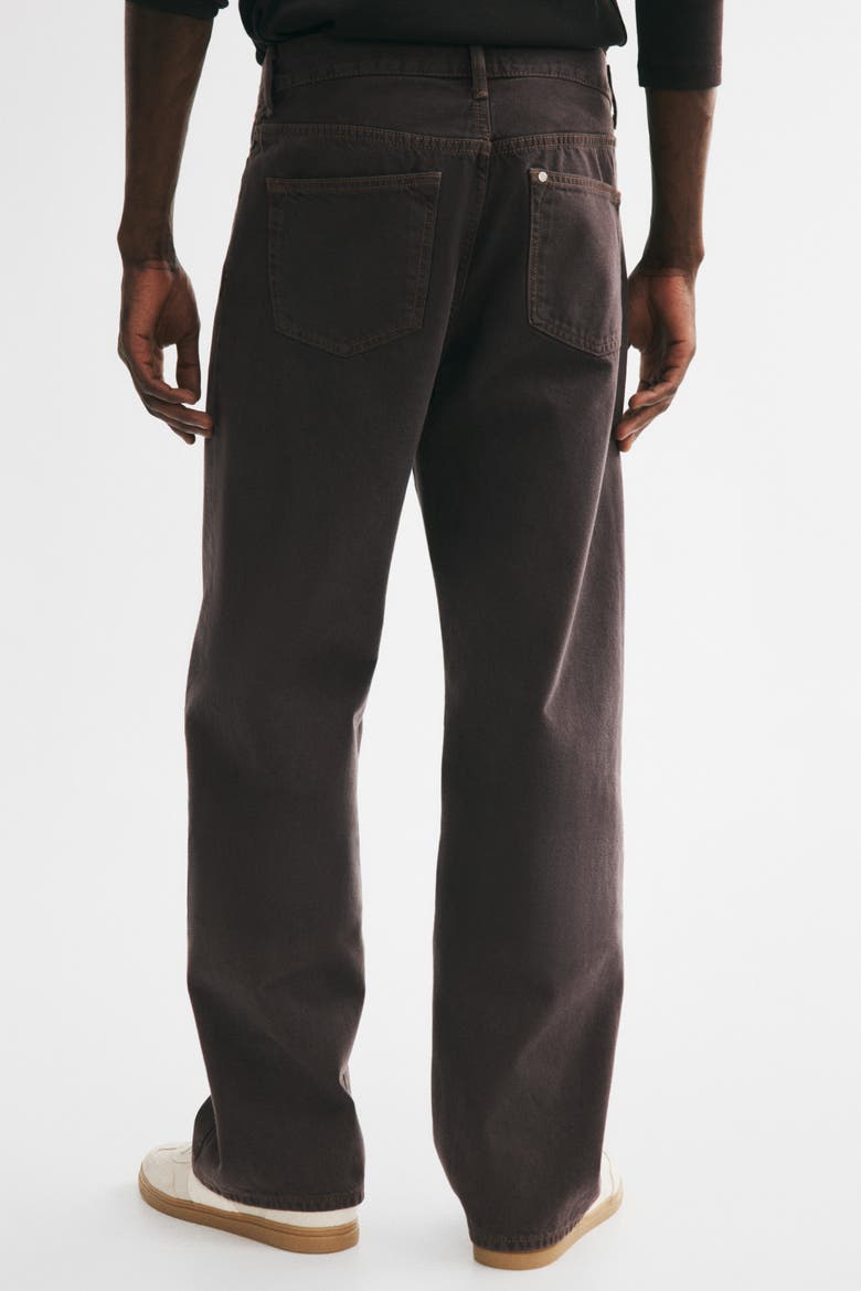 Loose Jeans, Alternate, color, Dark brown