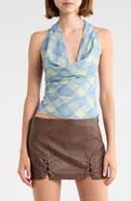 Princess Polly Karelyn Plunge Halter Top