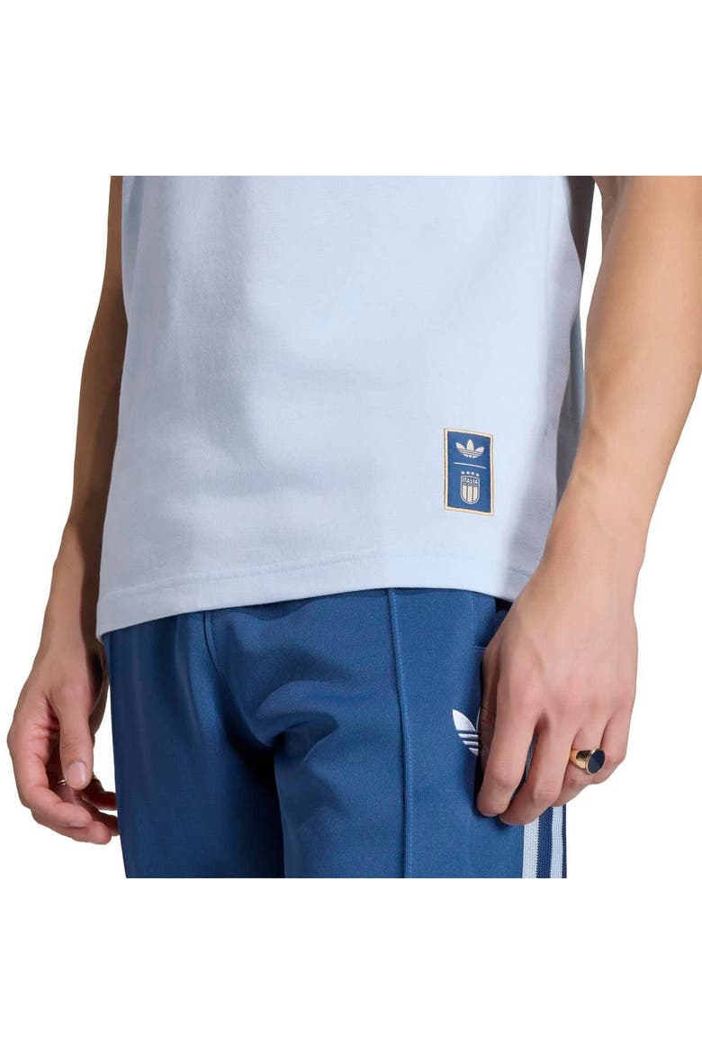 Men's adidas Light Blue Italy National Team Originals T-Shirt, Alternate, color, Light Blue