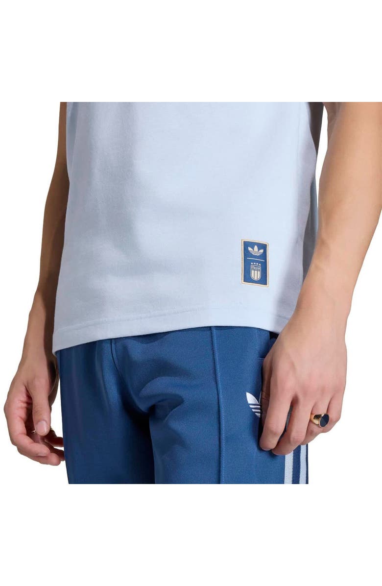adidas Men's adidas Light Blue Italy National Team Originals T-Shirt, Alternate, color, Light Blue