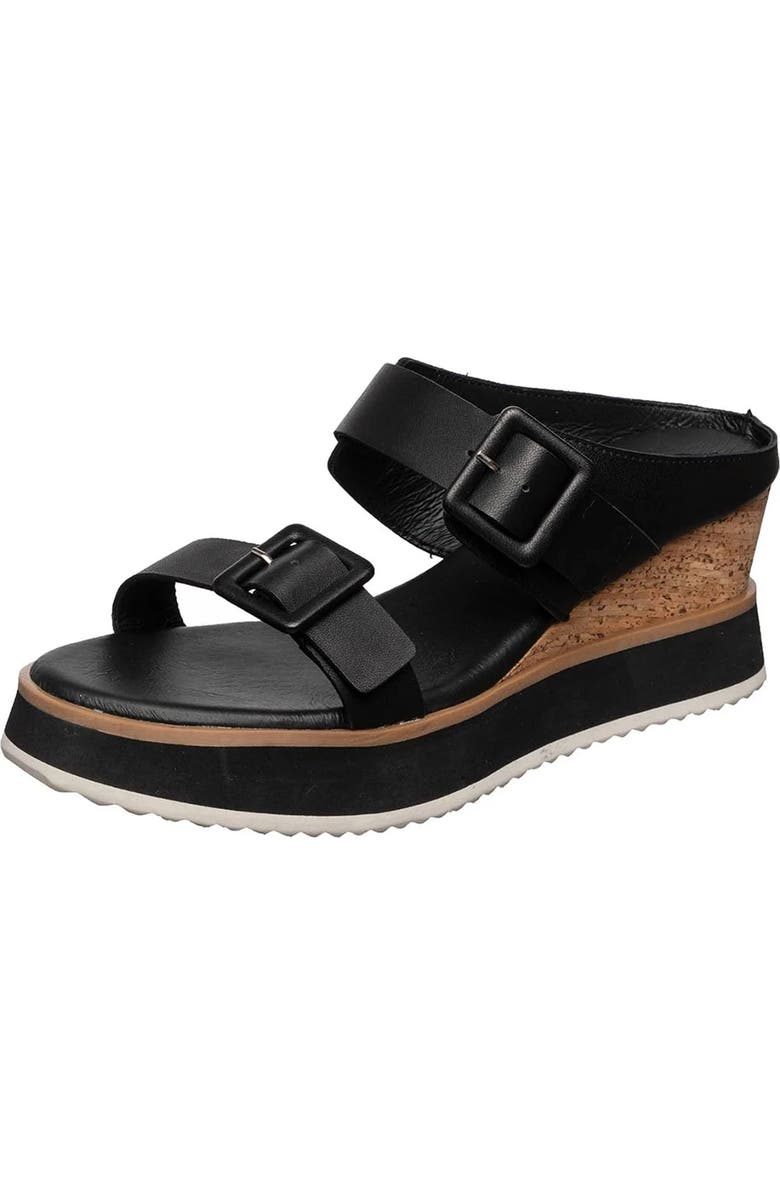 ANTELOPE Dolly Platform Wedge Sandal, Main, color, Black