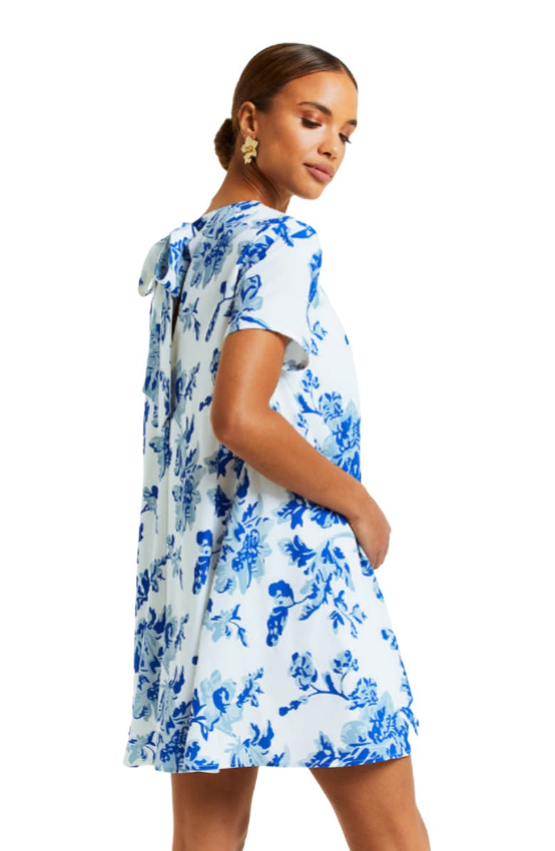 Mestiza New York Cecily Mini Dress, Alternate, color, Blue