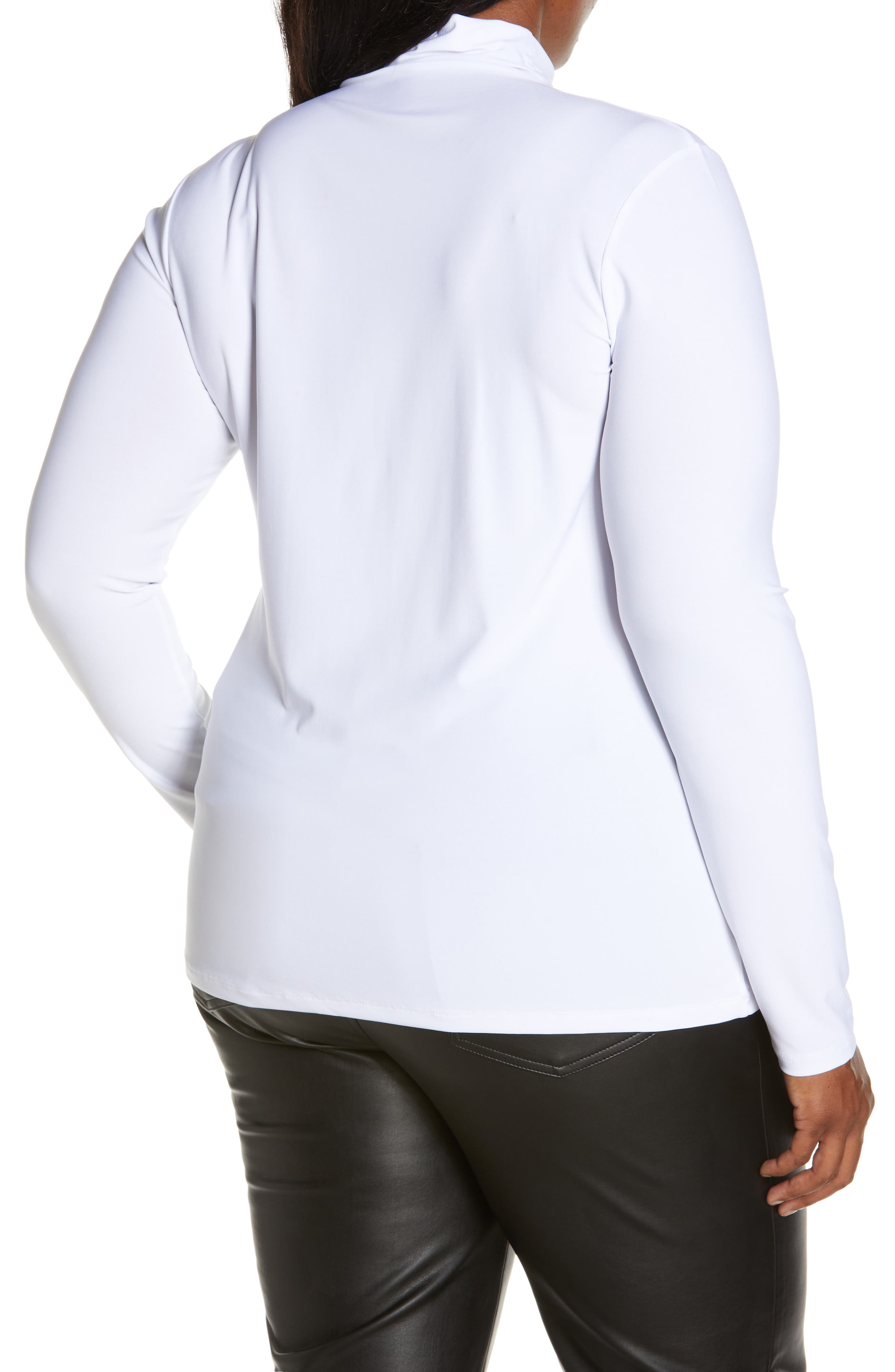 Halogen® Funnel Neck Top (Women) | Nordstrom