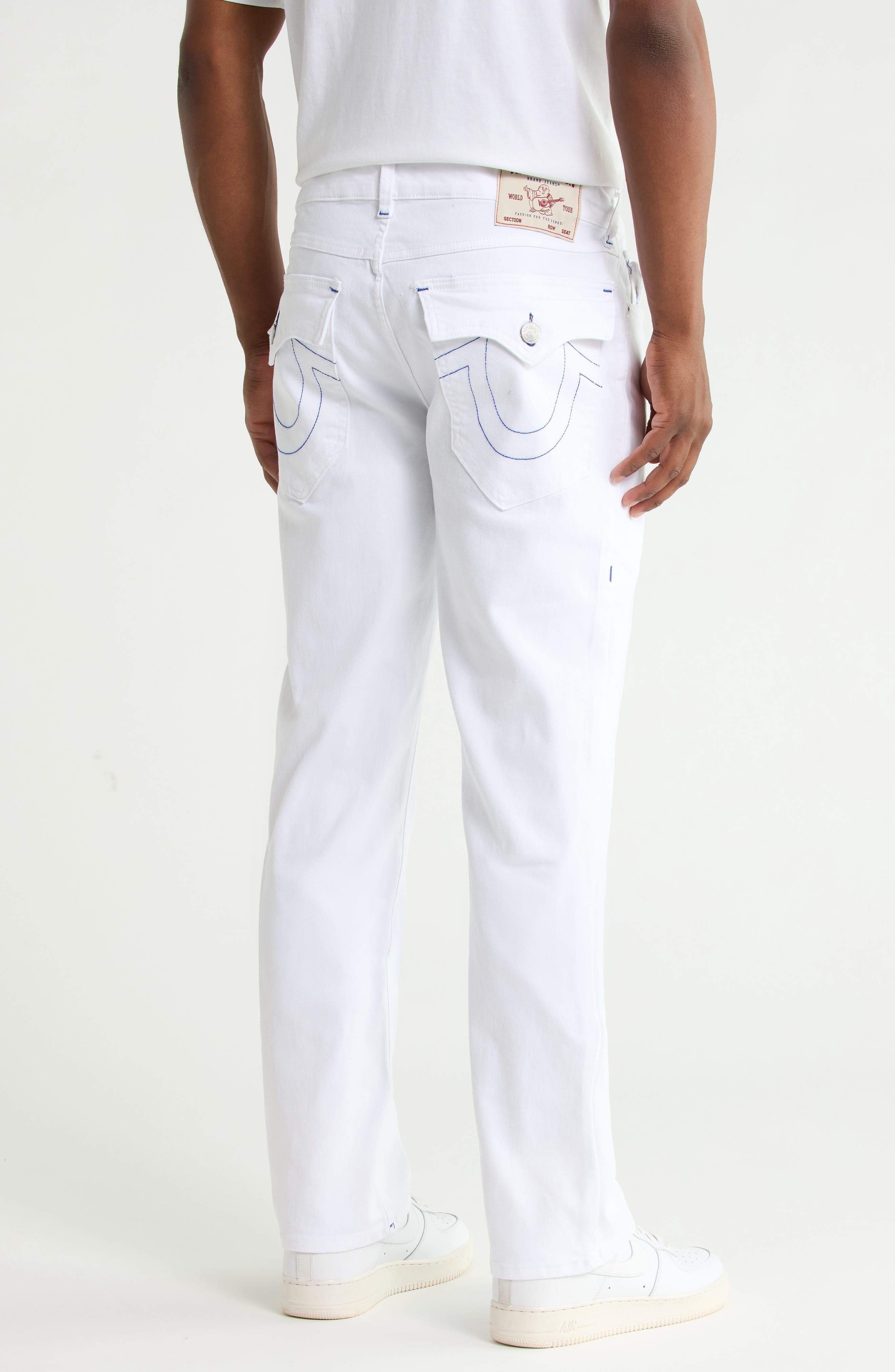 True Religion Ricky Snap Flap Straight Leg Jeans (Men) | Nordstromrack