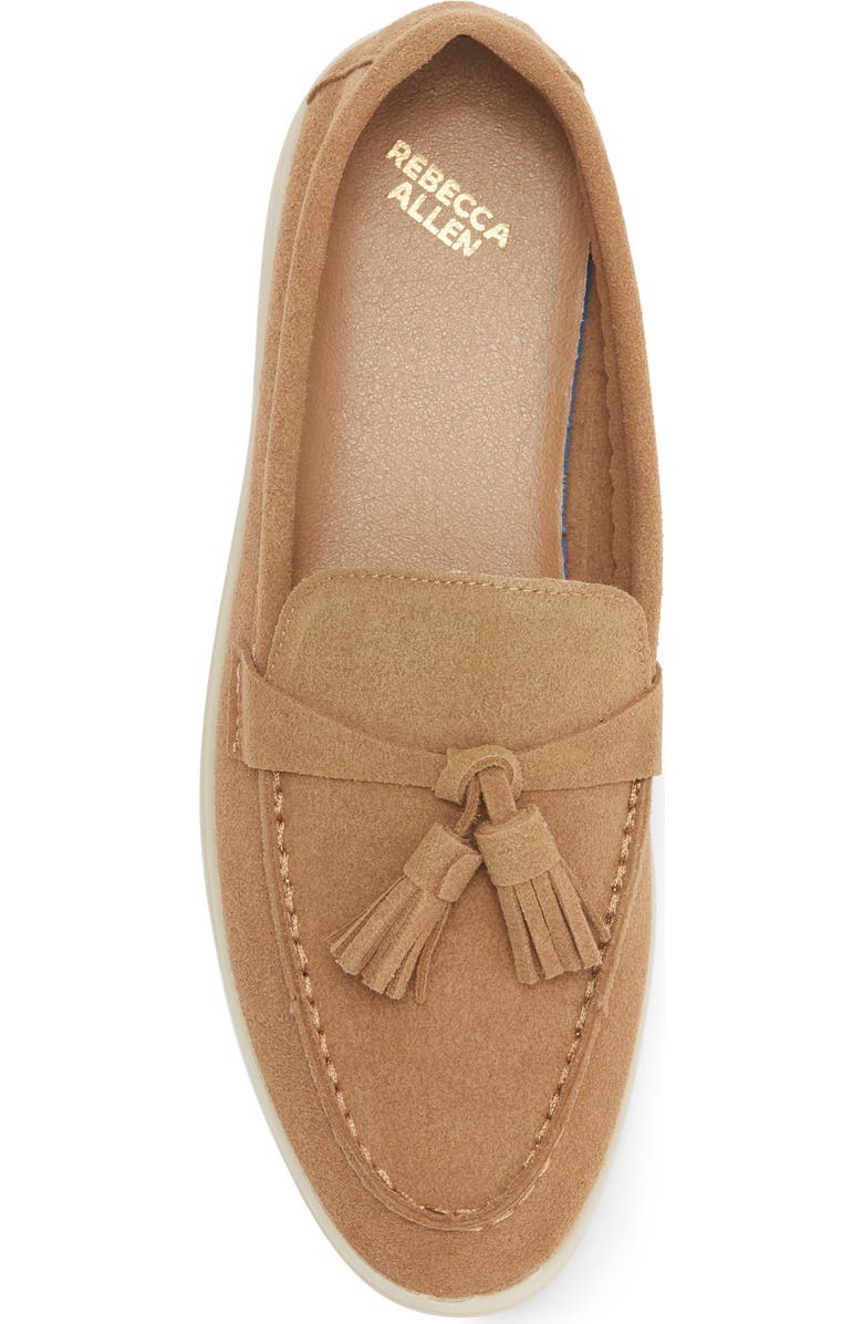 Rebecca Allen Canopy Tassel Loafer, Alternate, color, Nude Ii