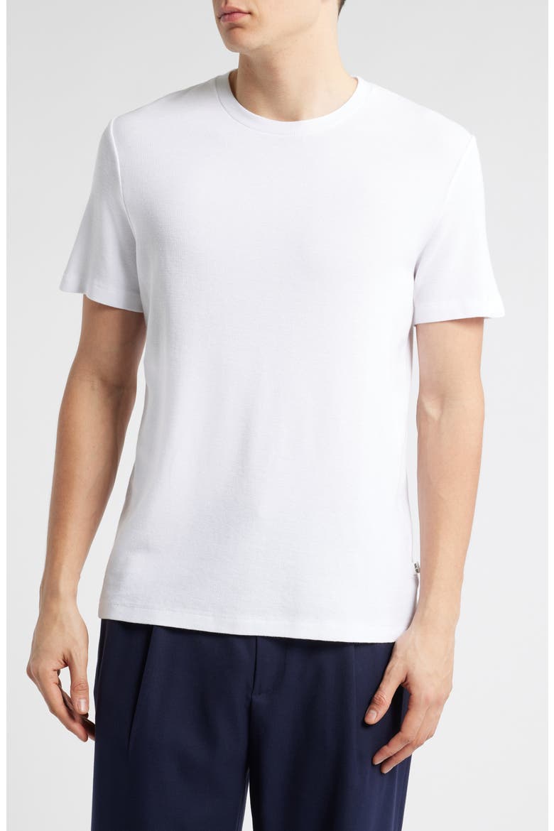 Clive Cotton Blend T-Shirt, Main, color, WHITE