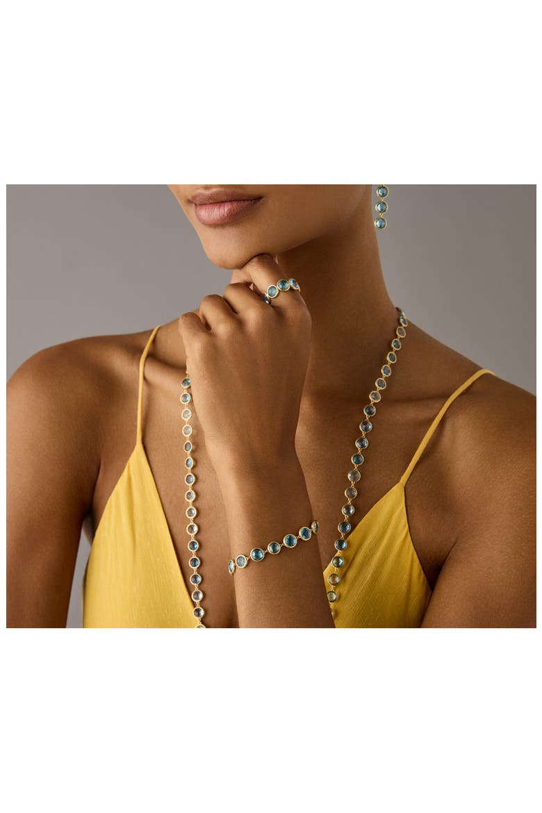 Jaipur Color Blue Topaz Bracelet, Alternate, color, GOLD