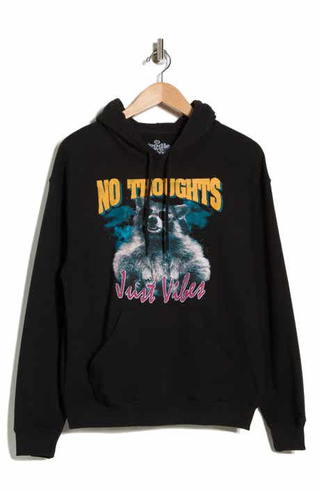 Goodie Two Sleeves No Thoughts Just Vibes Graphic Hoodie