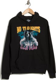 Goodie Two Sleeves No Thoughts Just Vibes Graphic Hoodie
