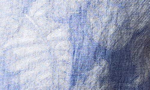 Rodd & Gunn Savill Bay Frond Print Short Sleeve Linen Button-up Shirt
