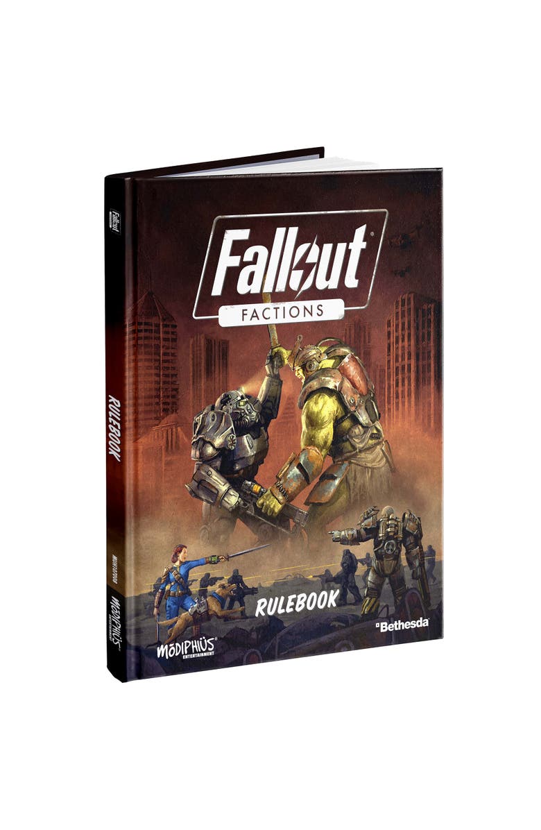 Modiphius Entertainment Modiphius Fallout Factions Core Rulebook Hardcover Rpg Campaign, Main, color, Multicolored