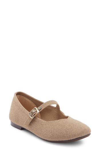 Me Too Shelby Mary Jane Flat In Neutral