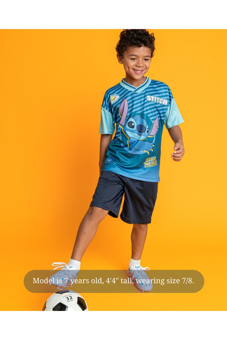 Lilo & Stitch Athletic T-Shirt, Alternate, color, Stitch Blue Gradient