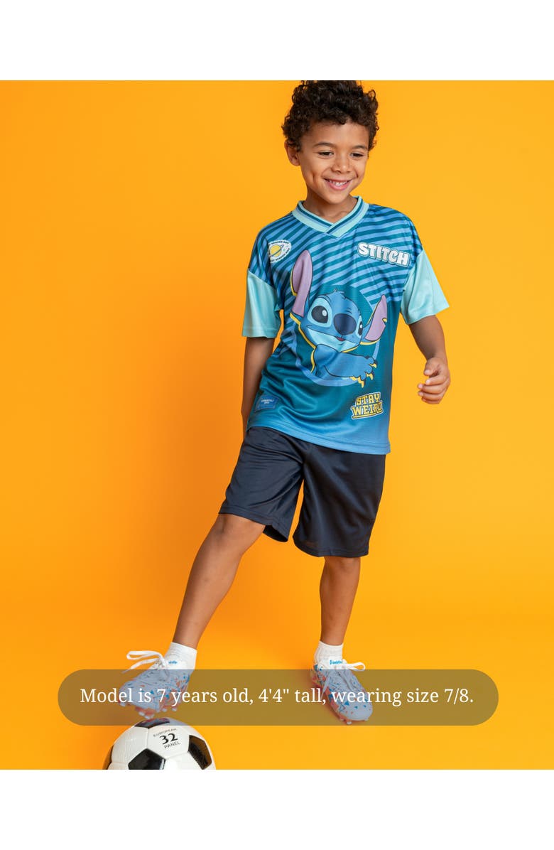 Disney Lilo & Stitch Athletic T-Shirt, Alternate, color, Stitch Blue Gradient